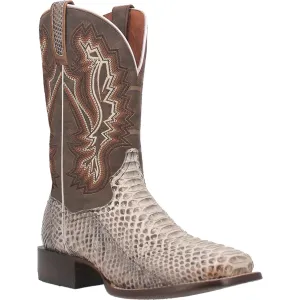 Men's Dan Post Natural Brown Python Western Boot