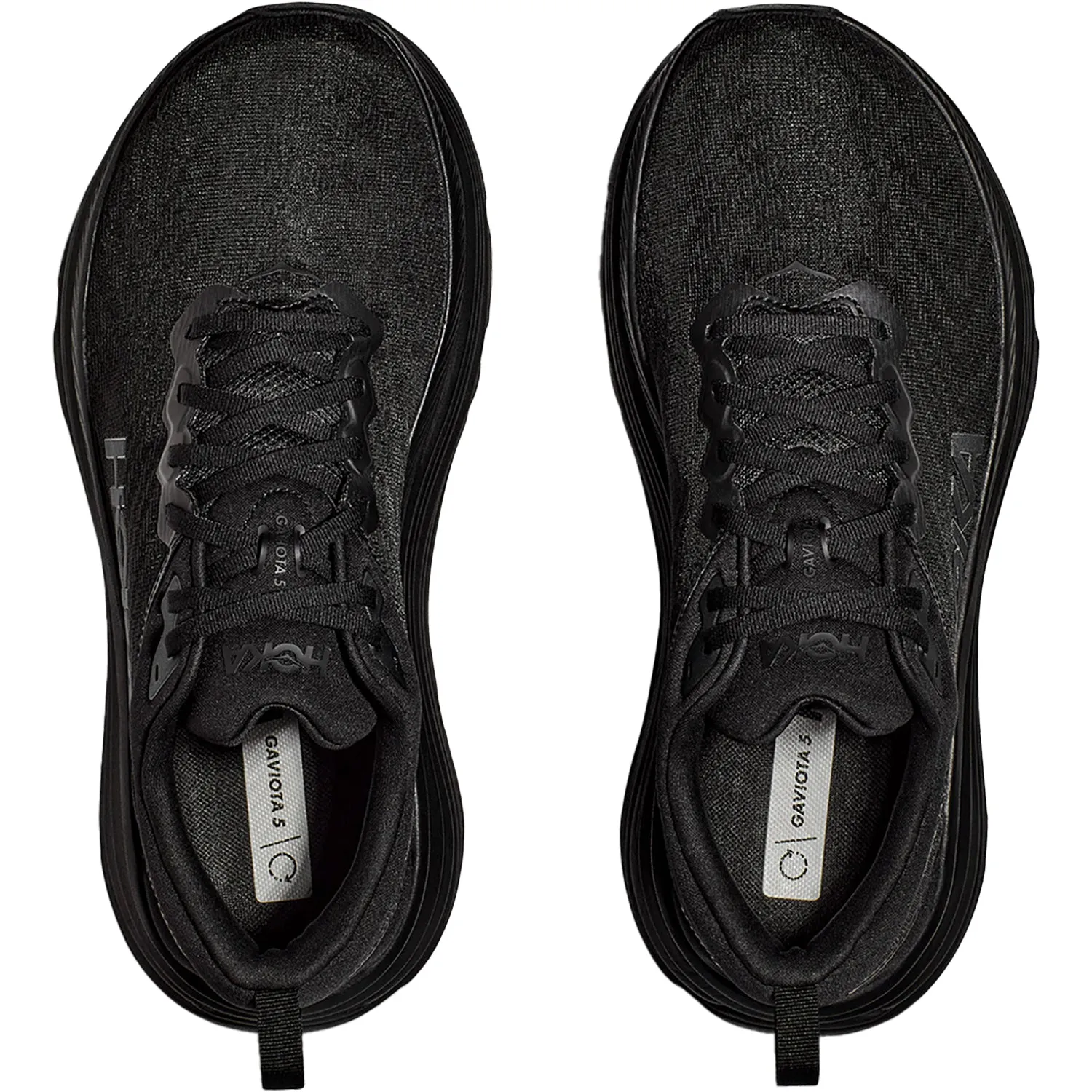 Men's Hoka Gaviota 5 Black/Black Mesh