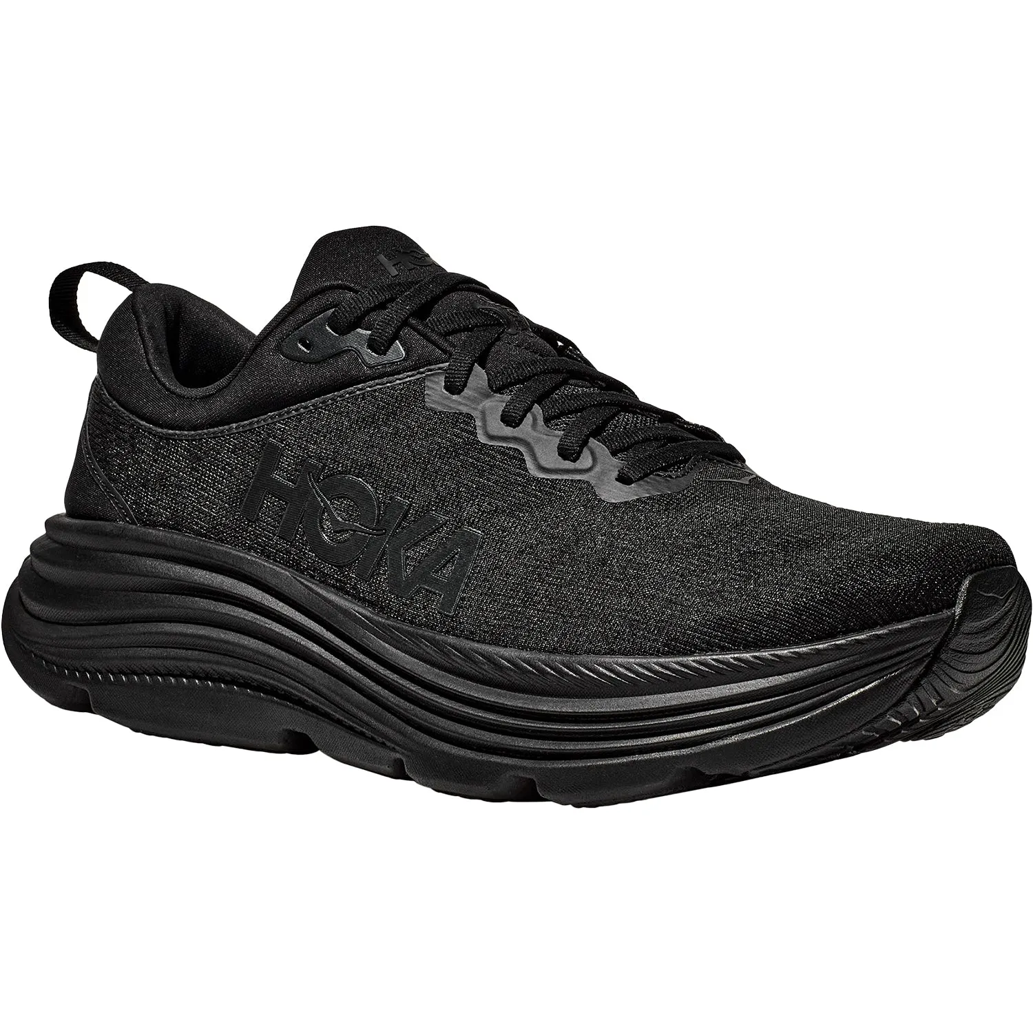 Men's Hoka Gaviota 5 Black/Black Mesh