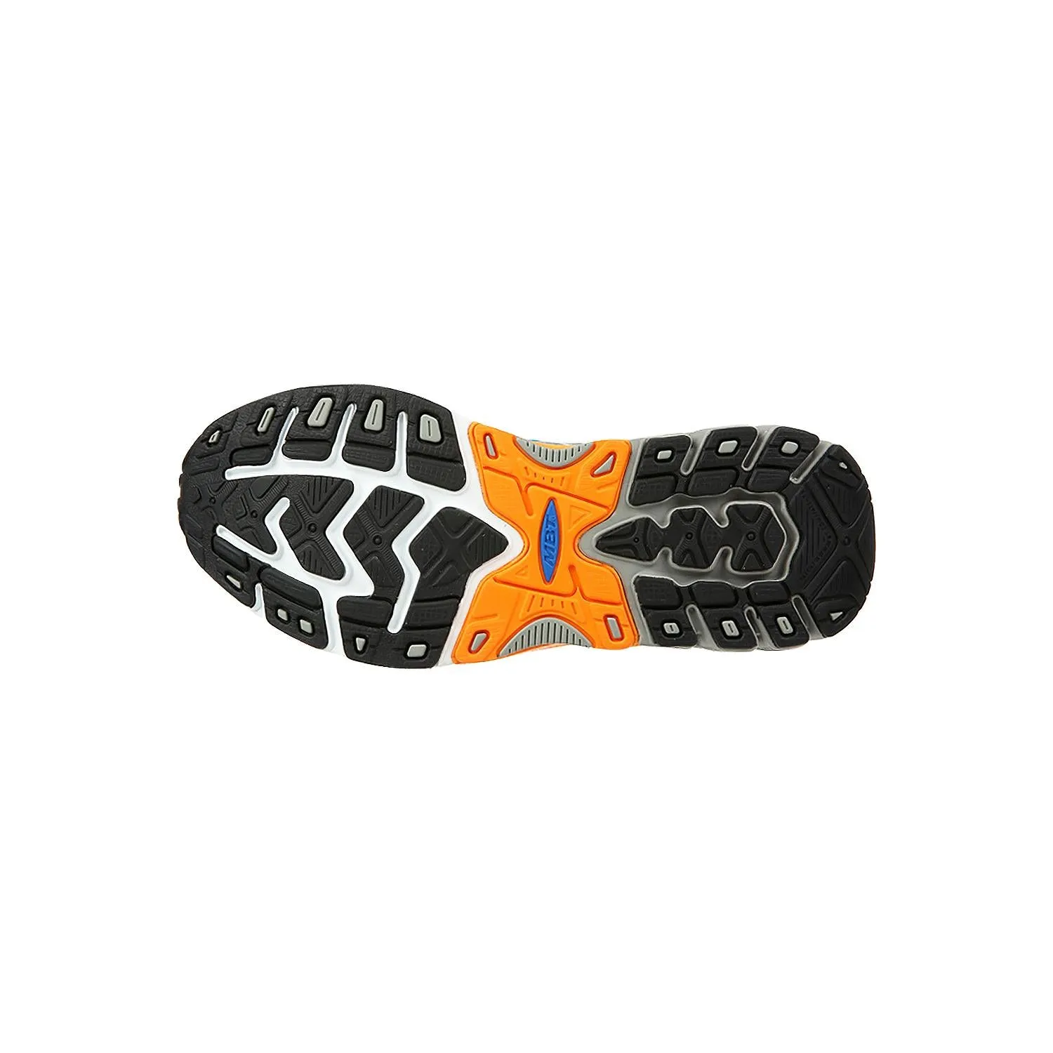 Men's MBT GT 17 Running Shoe Grey/Blue/Orange Mesh