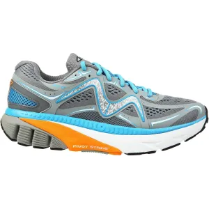 Men's MBT GT 17 Running Shoe Grey/Blue/Orange Mesh