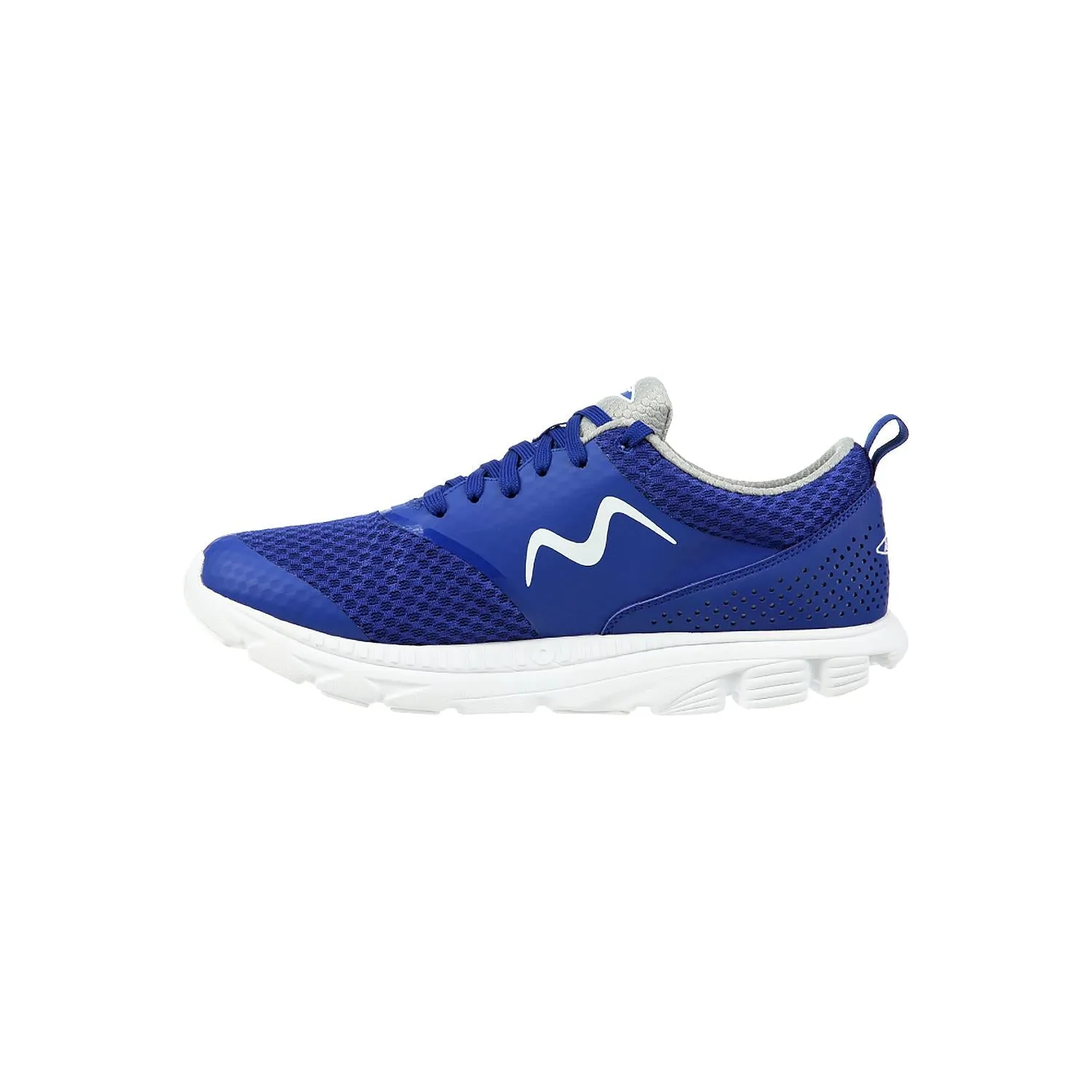 Men's MBT Speed 17 Lace Up Running Shoe Blue Mesh