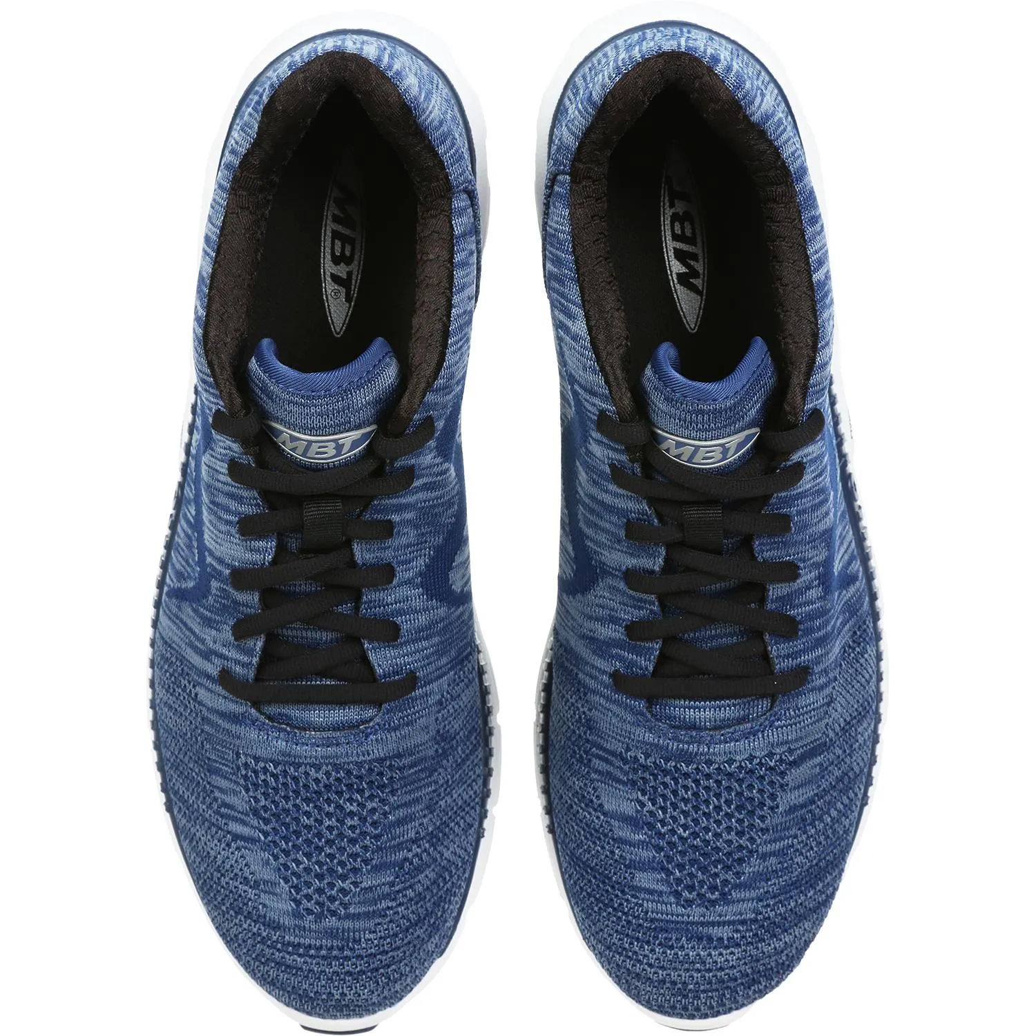 Men's MBT Speed Mix Running Shoe Grey Blue/Grey Mesh