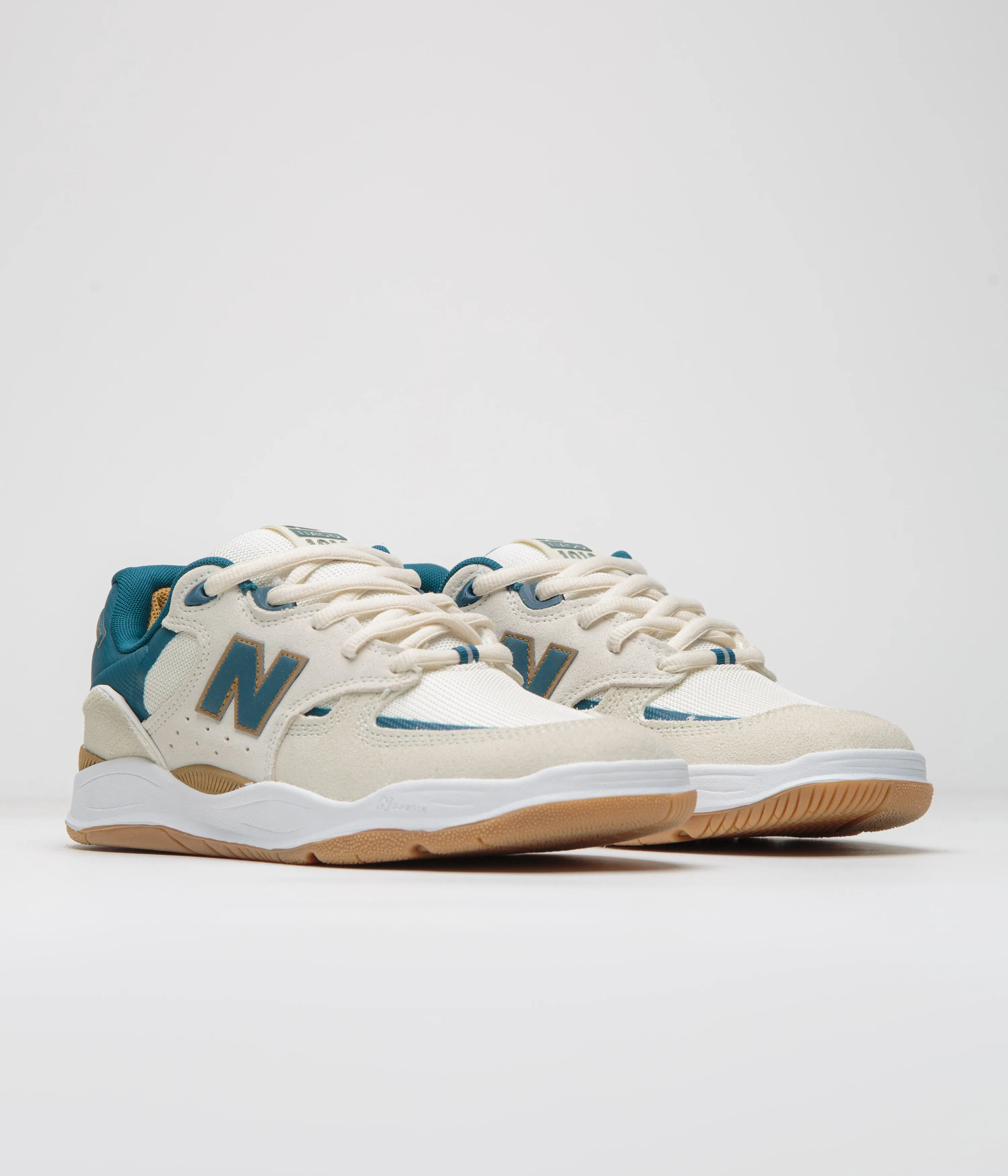 New Balance Numeric 1010 Tiago Lemos Shoes - Sea Salt /Teal