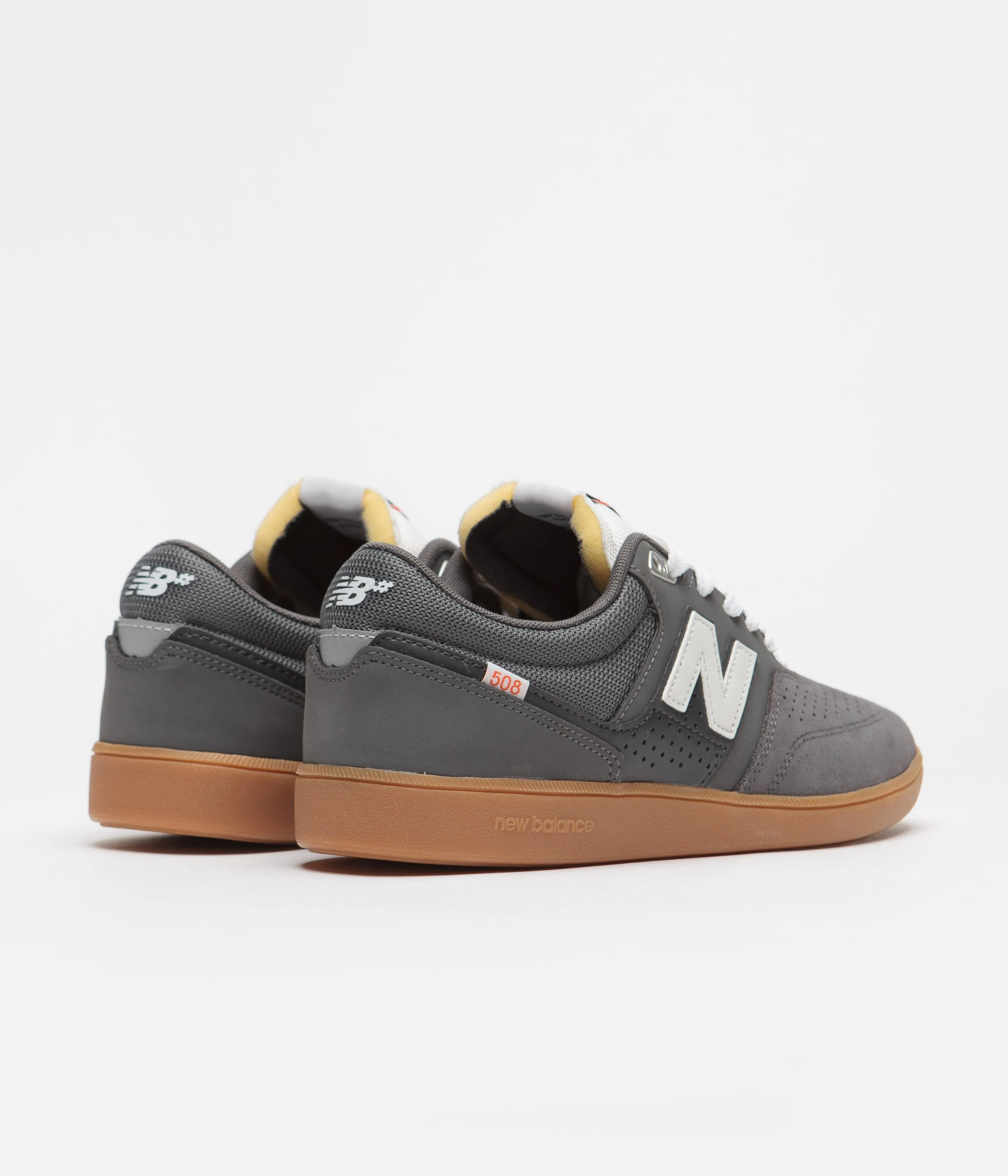 New Balance Numeric 508 Brandon Westgate Shoes - Grey / White