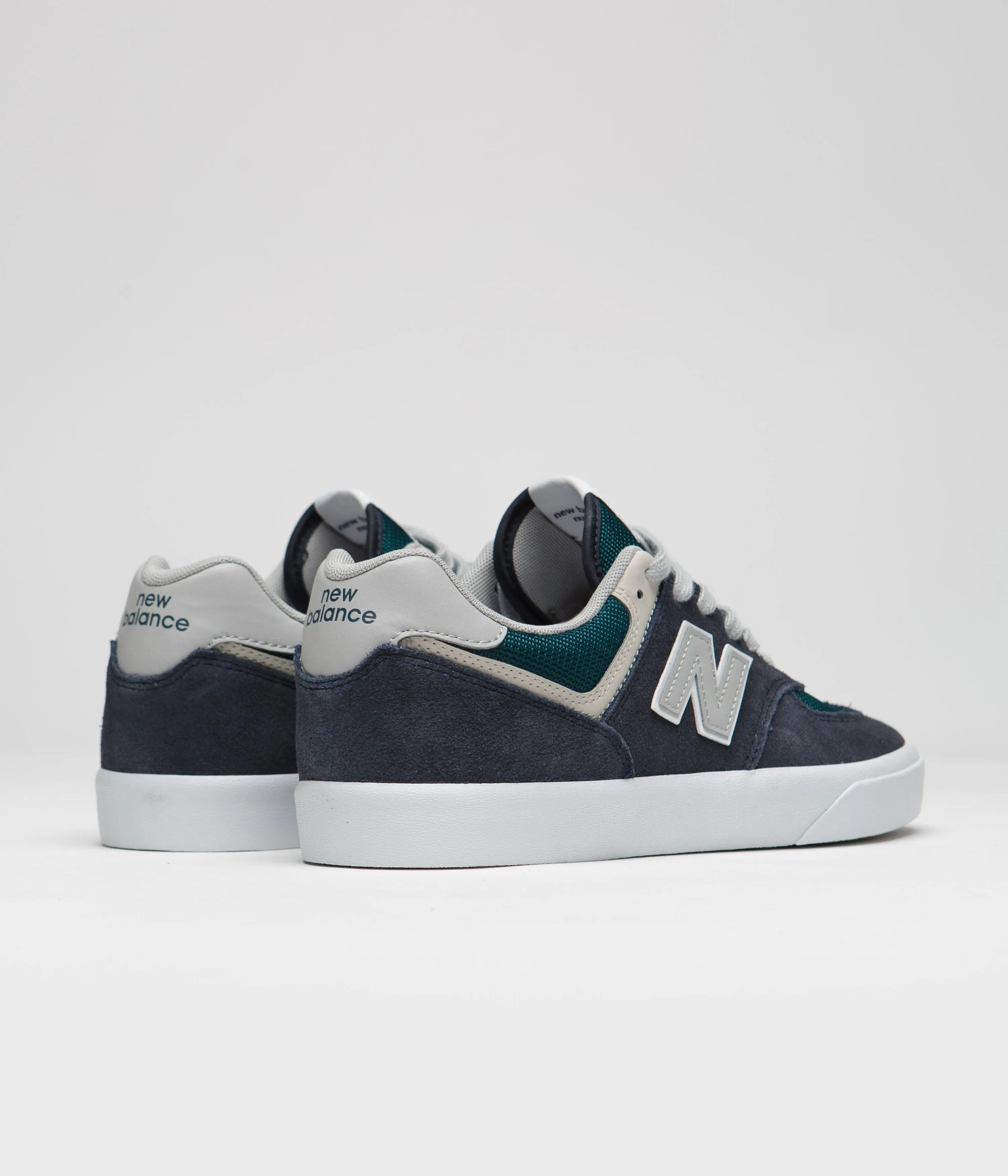 New Balance Numeric 574 Shoes - Navy / Grey