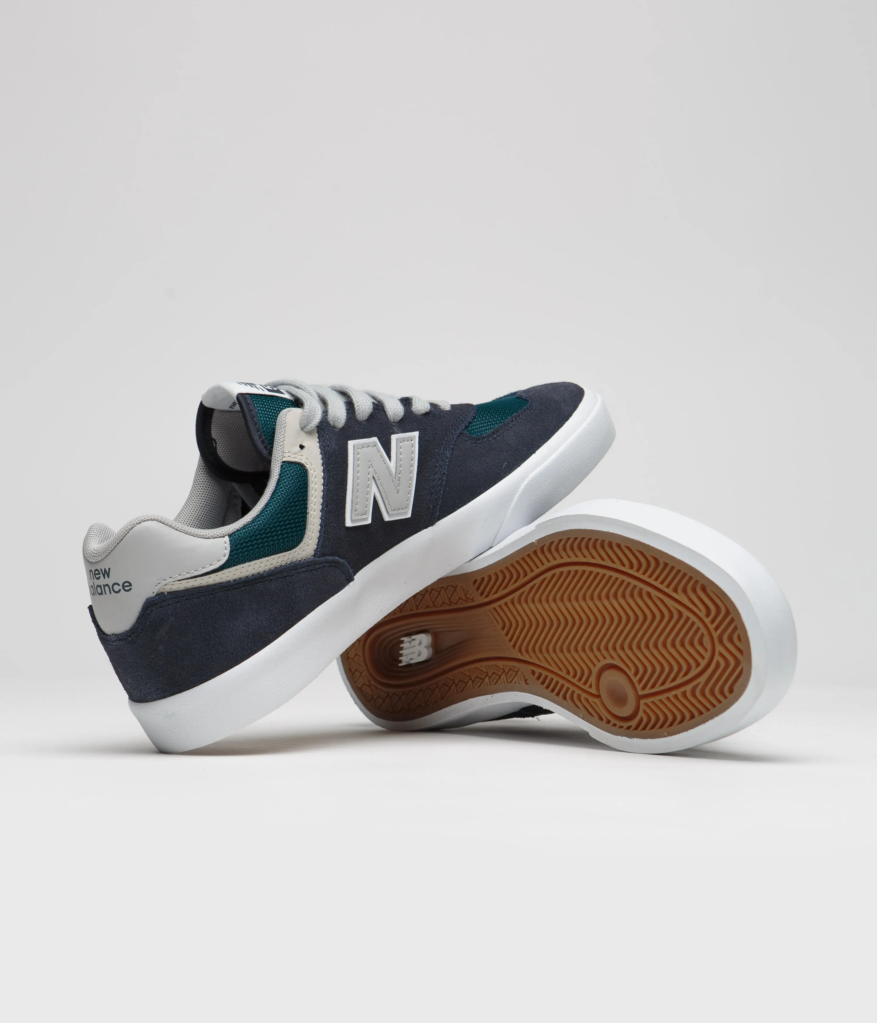 New Balance Numeric 574 Shoes - Navy / Grey