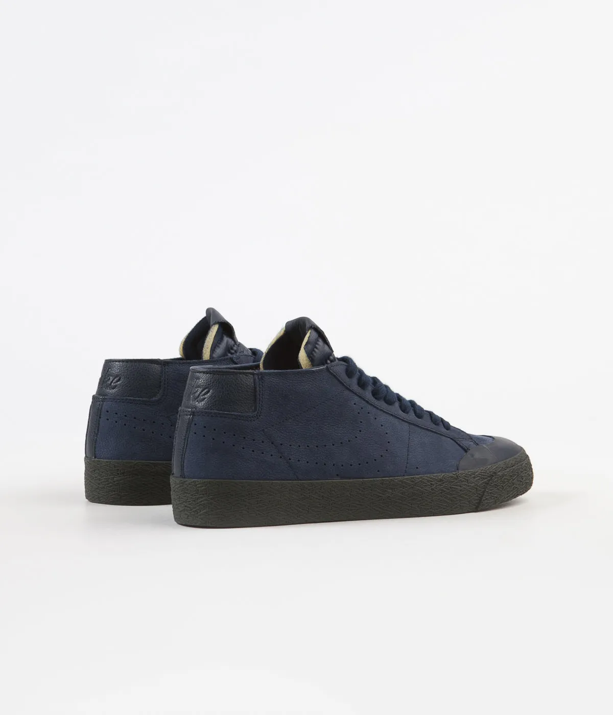 Nike SB Blazer Chukka XT Premium Shoes - Obsidian / Obsidian
