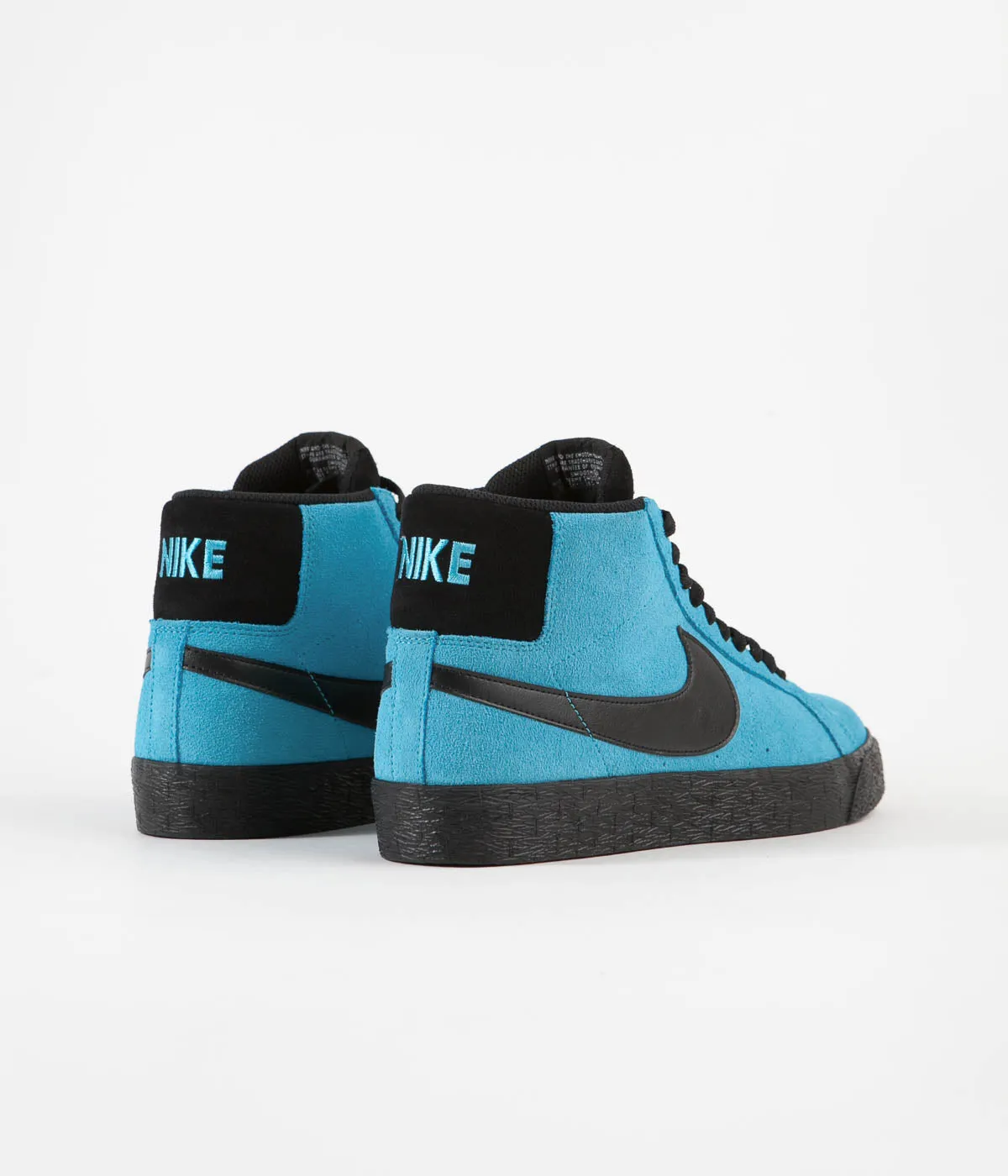 Nike SB Blazer Mid Shoes - Baltic Blue / Black - Baltic Blue - White