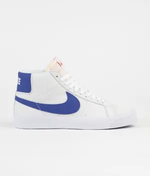 Nike SB Orange Label Blazer Mid Shoes - White / Varsity Royal - White - Varsity Royal