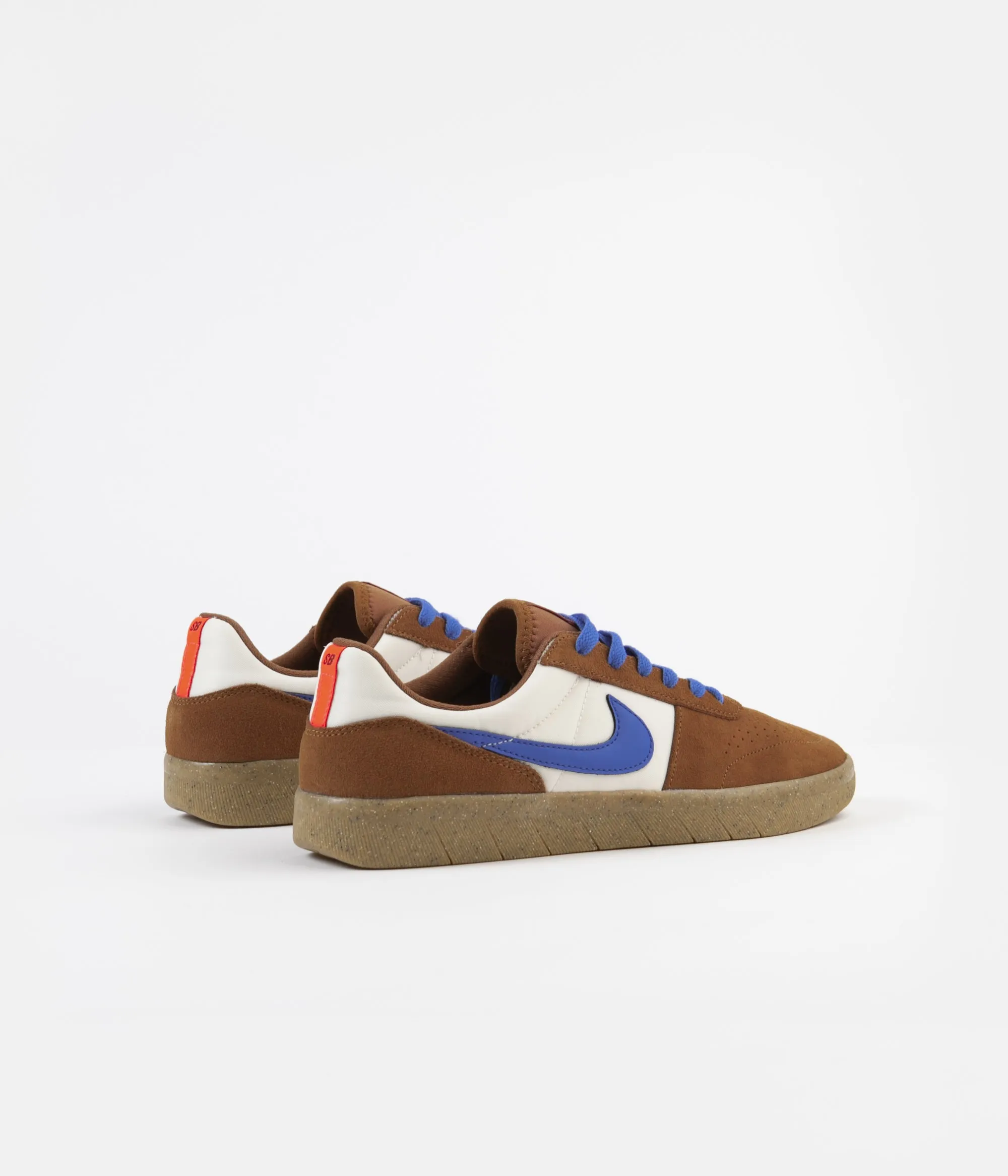 Nike SB Team Classic Shoes - Light British Tan / Pacific Blue - Pale Ivory