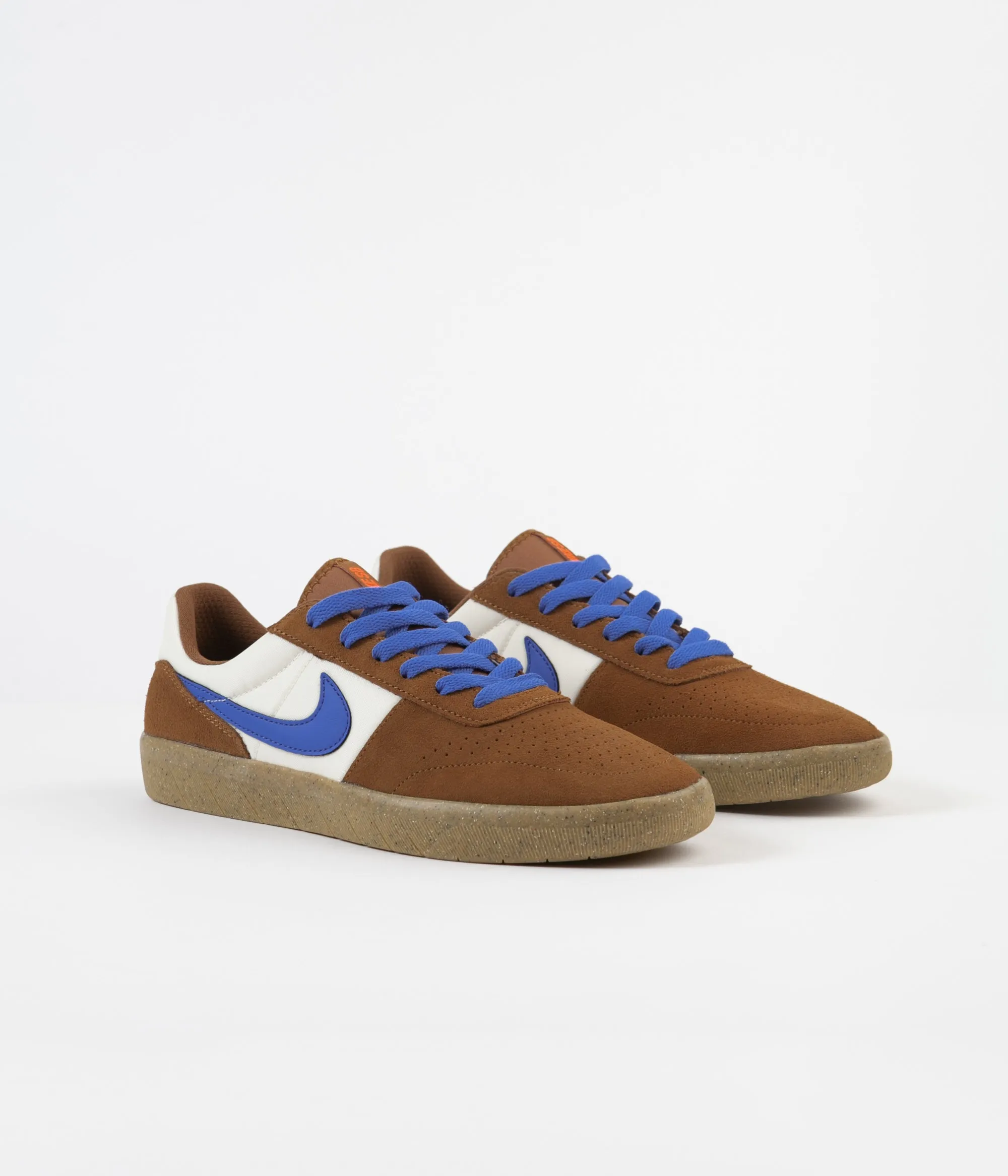 Nike SB Team Classic Shoes - Light British Tan / Pacific Blue - Pale Ivory