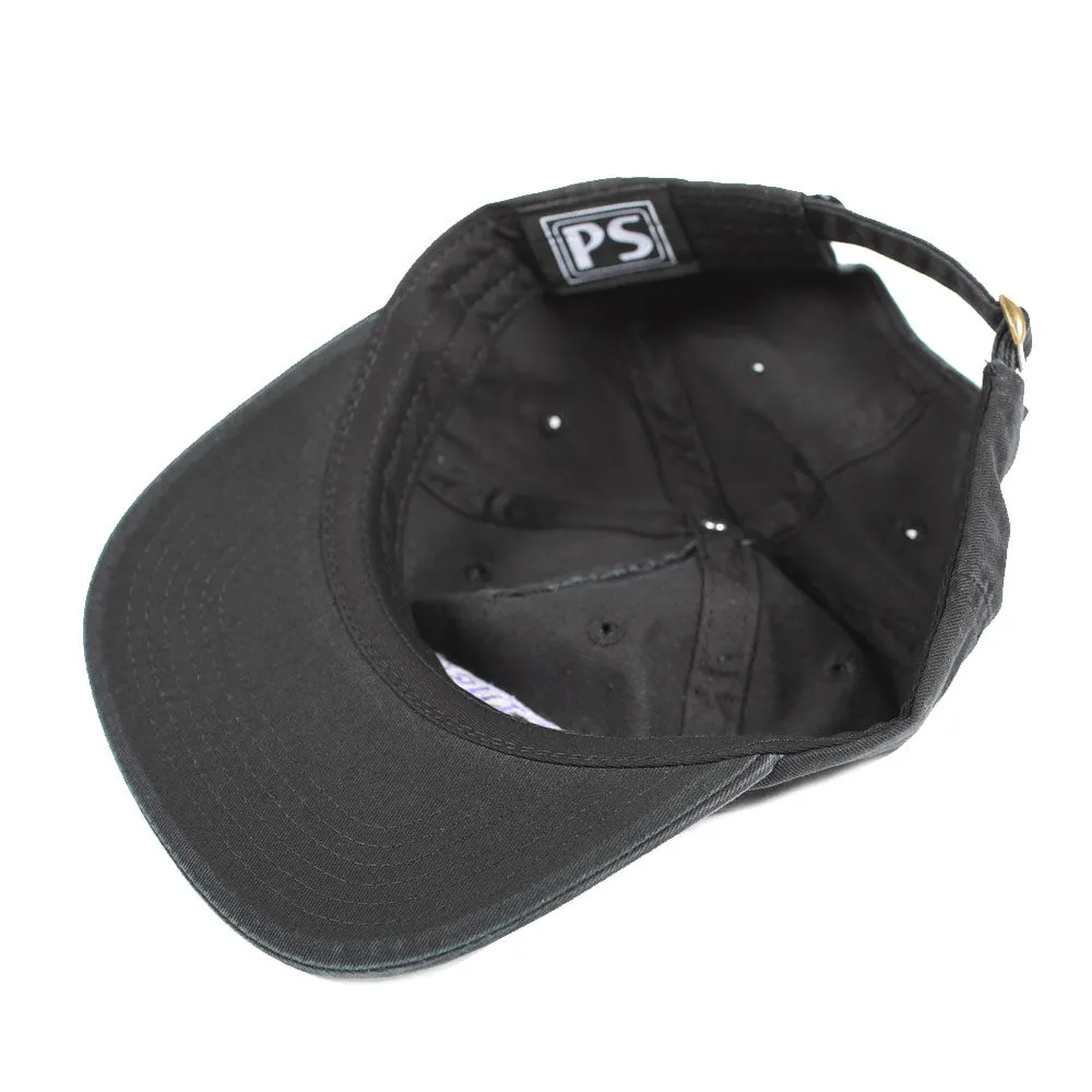 Picture Show Skateboards VHS Logo Hat Black Denim Kids Size