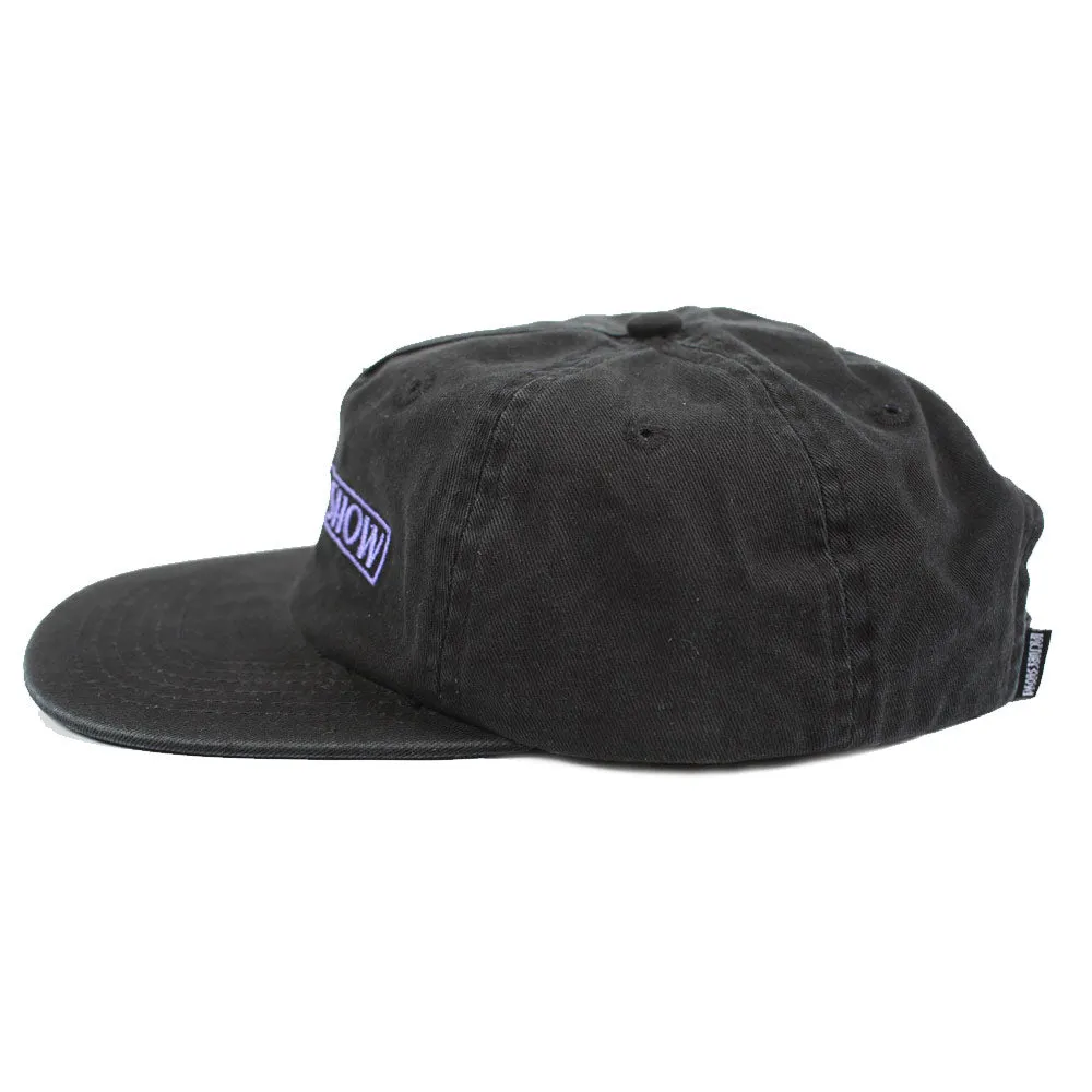 Picture Show Skateboards VHS Logo Hat Black Denim Kids Size