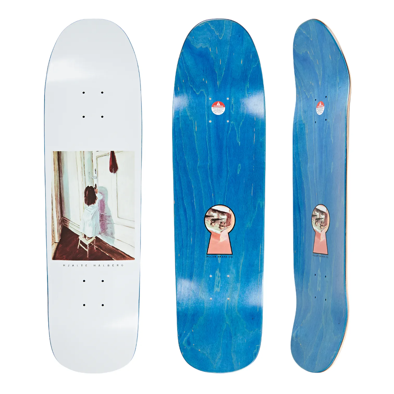 Polar Hjalte Halberg Keyhole Deck 1991 JR 8.625”