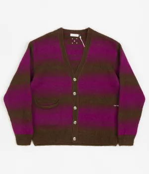 Pop Trading Company Knitted Cardigan - Delicioso / Raspberry