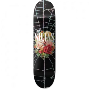 Primitive Silvas Ashbury 8.125" Black Skateboard Deck