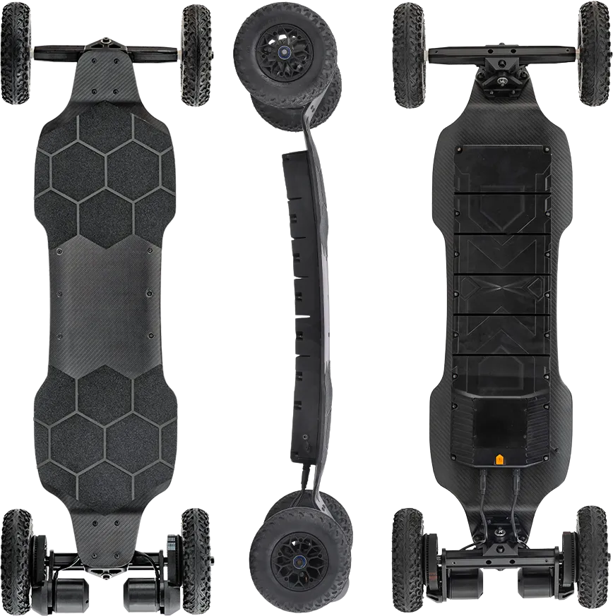Raldey WASP 12S4P Electric Skateboard 39 MPH 35 Mile Range Belt Drive 1500W New