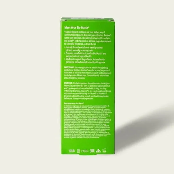 Restore® | pH-Balanced Vaginal Moisturizer -  2 oz. tube