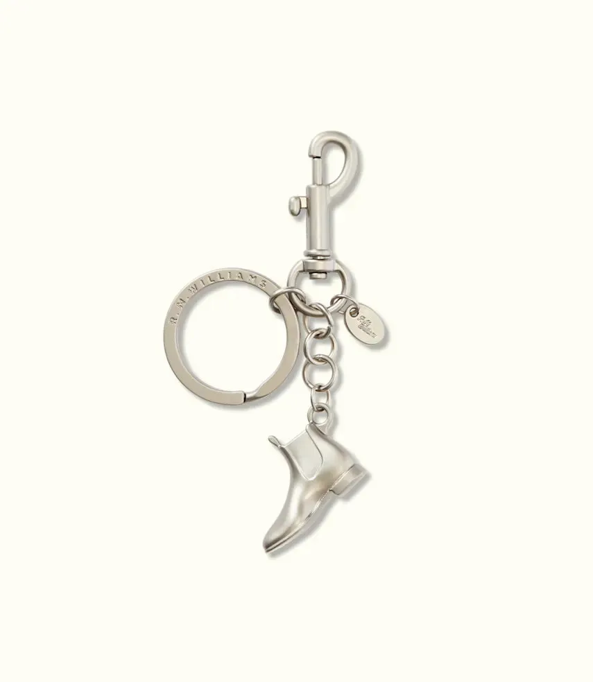R.M.Williams - Chelsea Boot Keyring - Matt Silver
