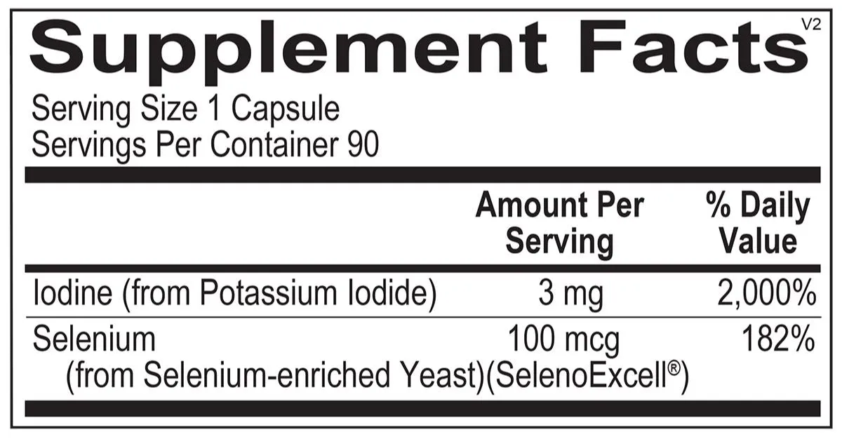 Seleno-Iodide | Endocrine Health - 90 Capsules
