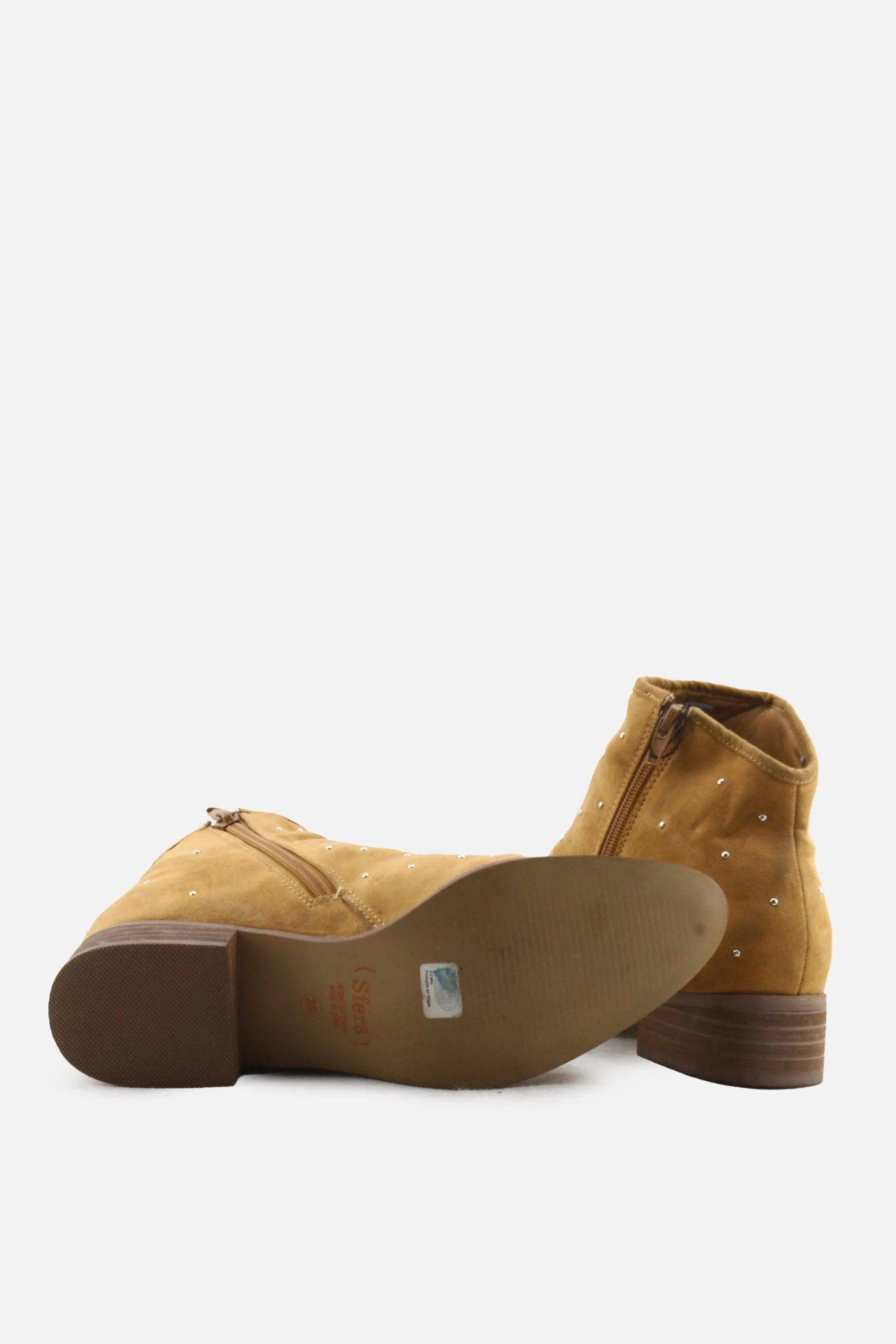 Sfera Zipper Chelsea Ankle Boots | Suede