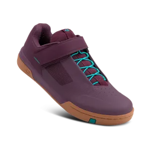 Stamp Speed Lace Flat Shoes - Purple/Gum