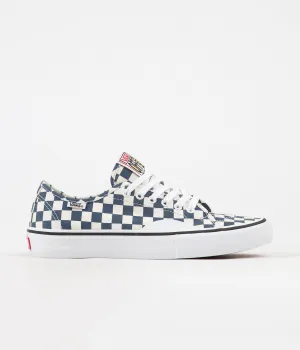 Vans AV Classic Pro Checkerboard Shoes - Dark Denim