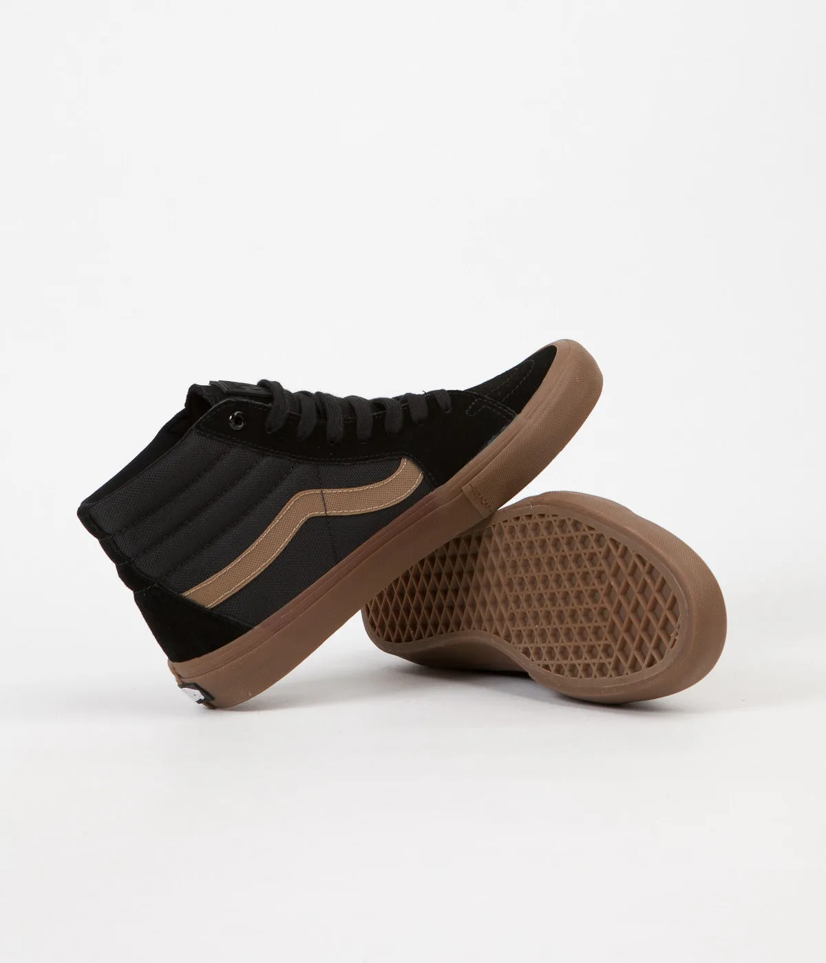 Vans x Thrasher Skate-Hi Pro Shoes - Black / Gum