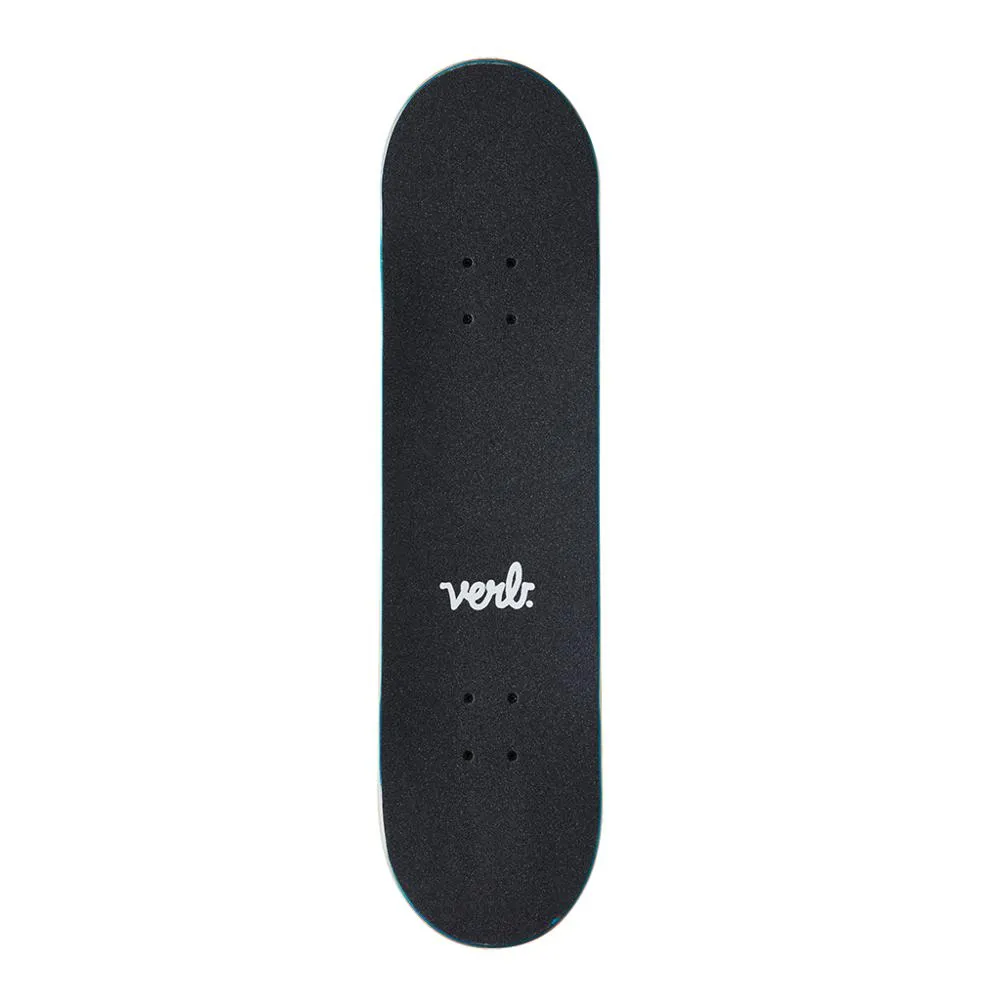 Verb Script Logo Gold/Navy 8.125" Complete Skateboard