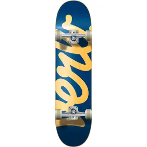 Verb Script Logo Gold/Navy 8.125" Complete Skateboard