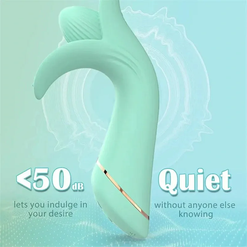 Versatile 9-Mode Magnolia Stimulation Vibrator