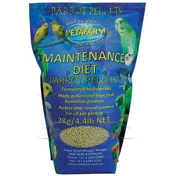 Vetafarm Parrot Pellet Maintenance Diet 350GM