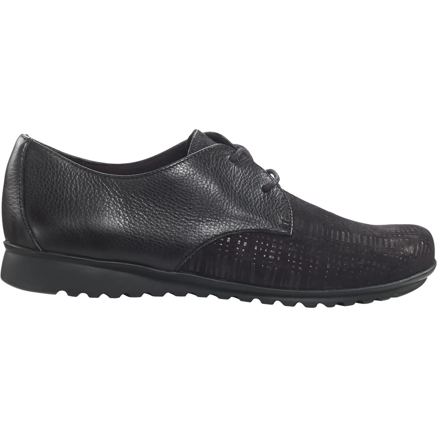Women's Aetrex Erin Black Leather