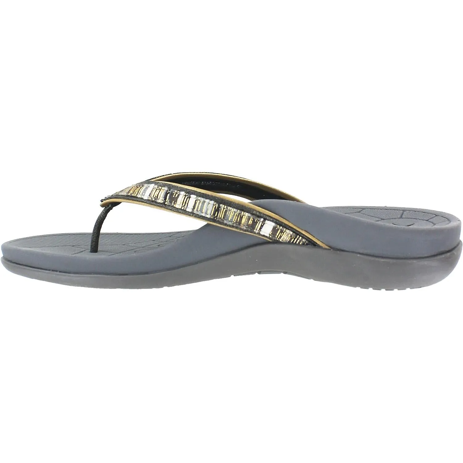 Women's Aetrex Gwen Pewter Synthetic