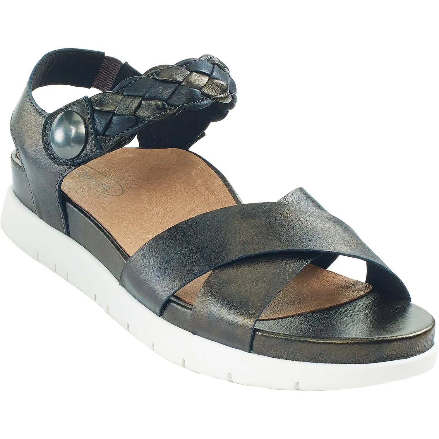 Women's Aetrex Piper Black Leather