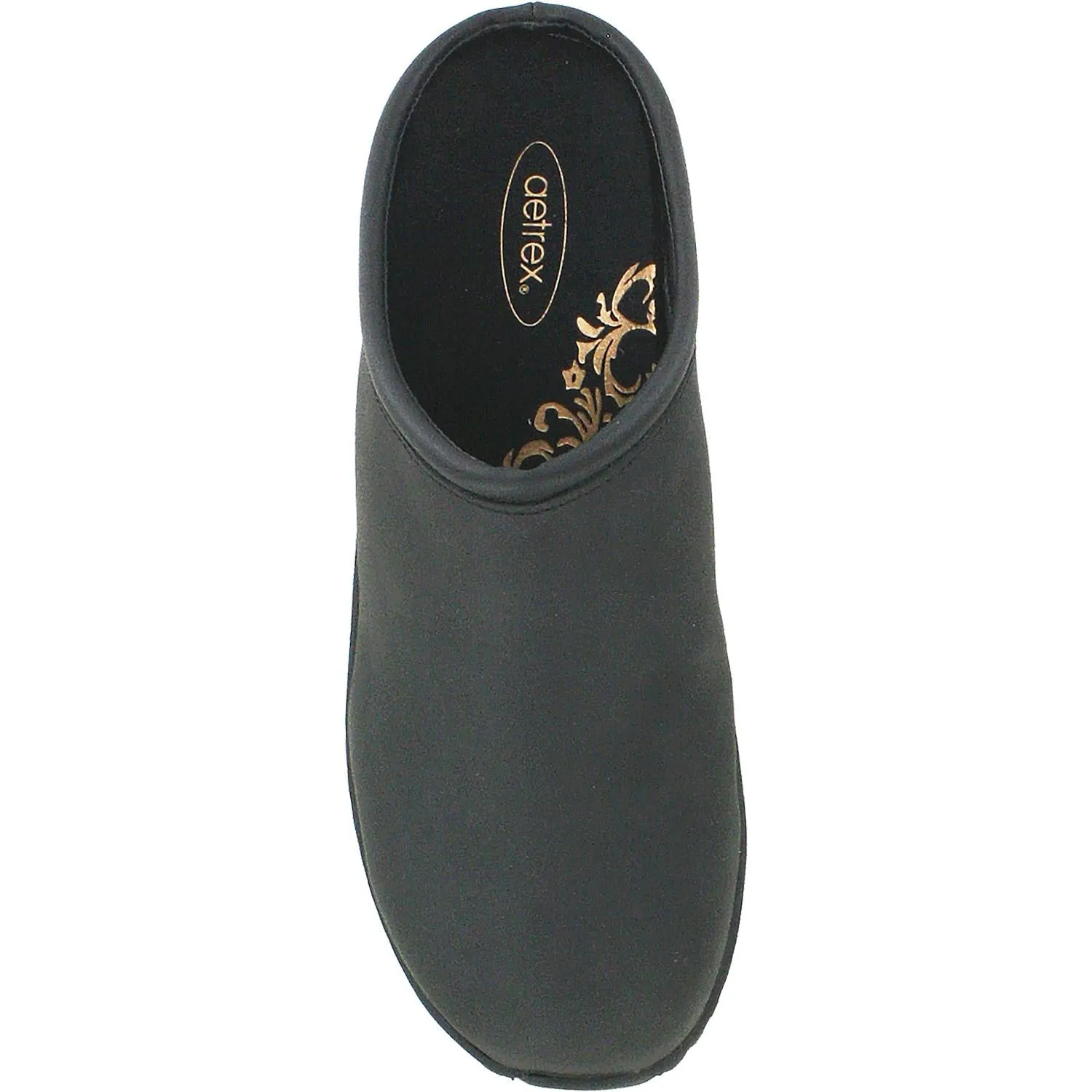 Women's Aetrex Robin Black Oiled Leather