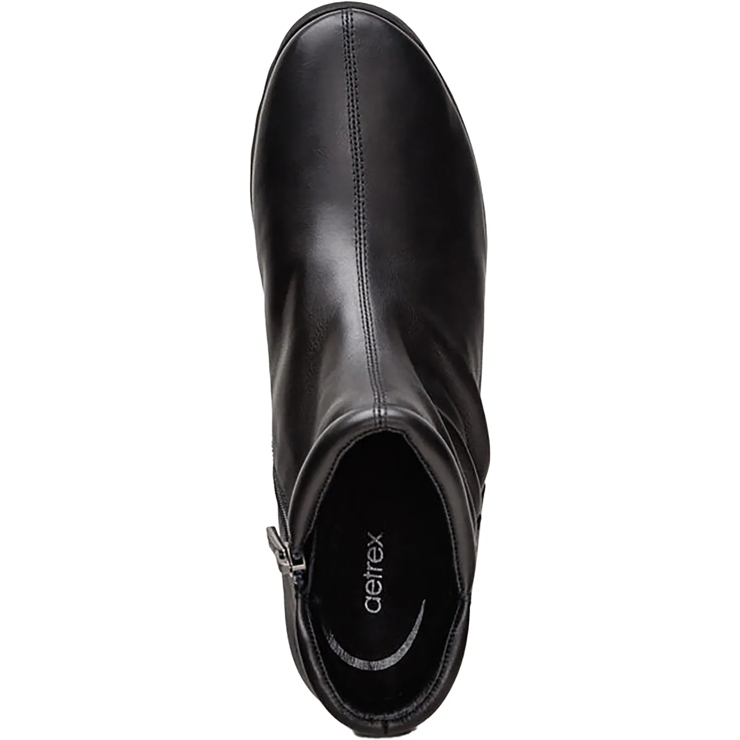 Women's Aetrex Zoey Black Leather