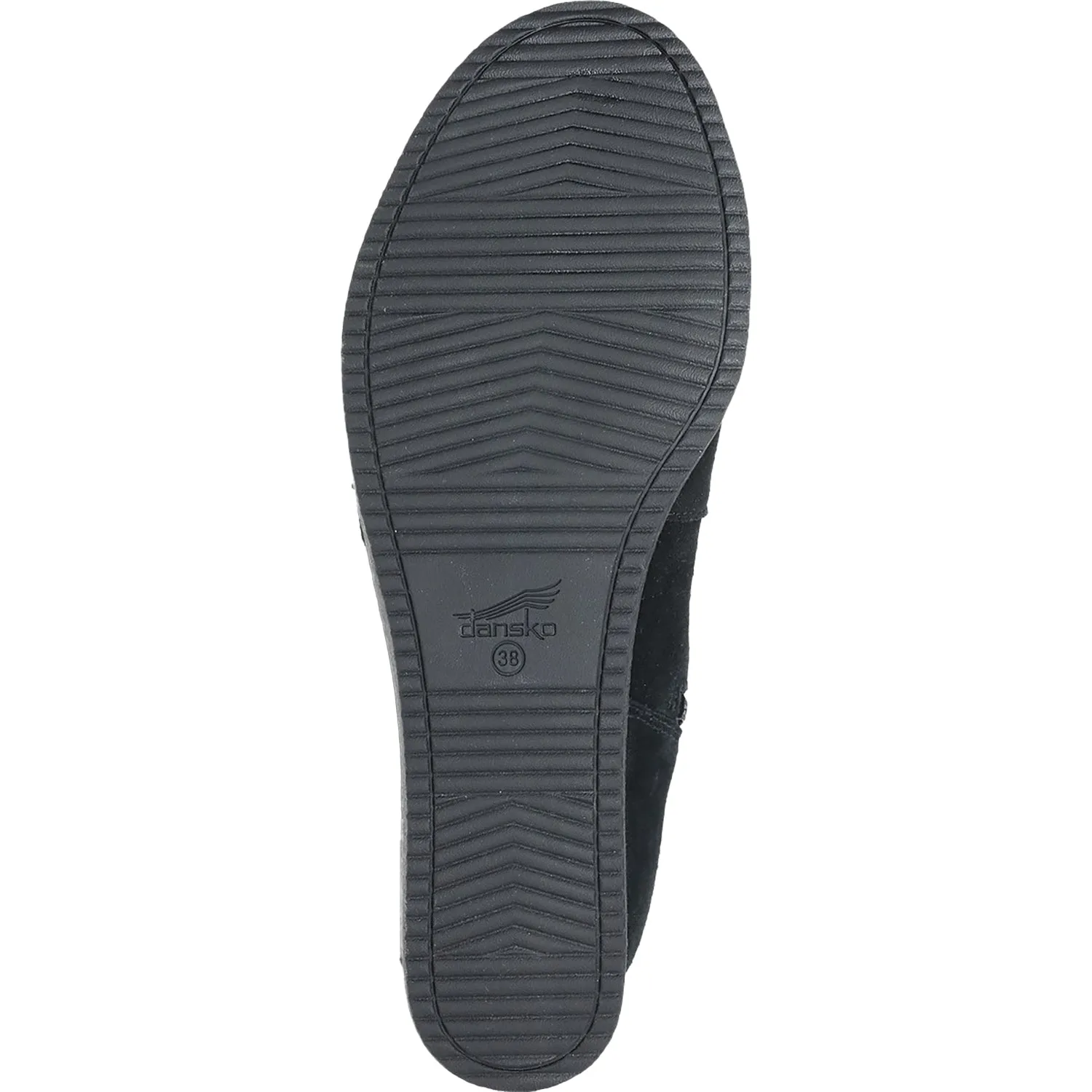 Women's Dansko Shelia Black Waterproof Suede
