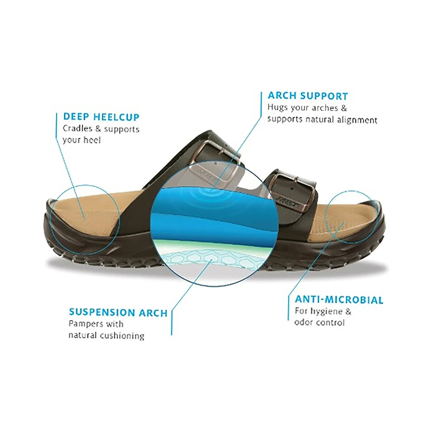 Women's MBT Nakuru Dark Brown Synthetic