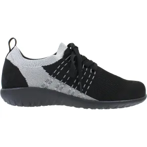 Women's Naot Tama Black/Grey Knit Fabric