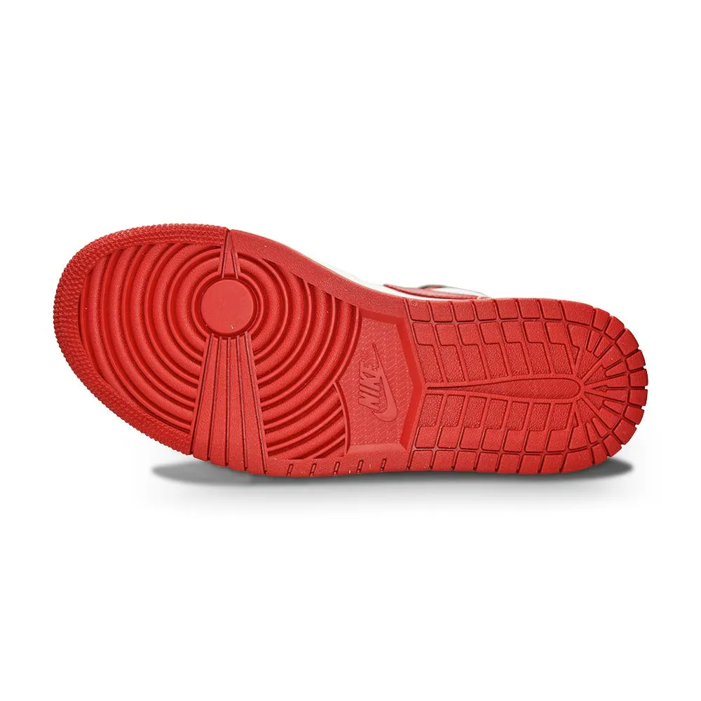 Women's Nike Air Jordan 1 Low - DC0774 160 - White Gym Red Black Sail